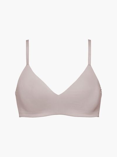Calvin Klein Underwear HU238023 | Calvin Klein CK Form Női Triangle Melltartó Titán / Rózsaszín